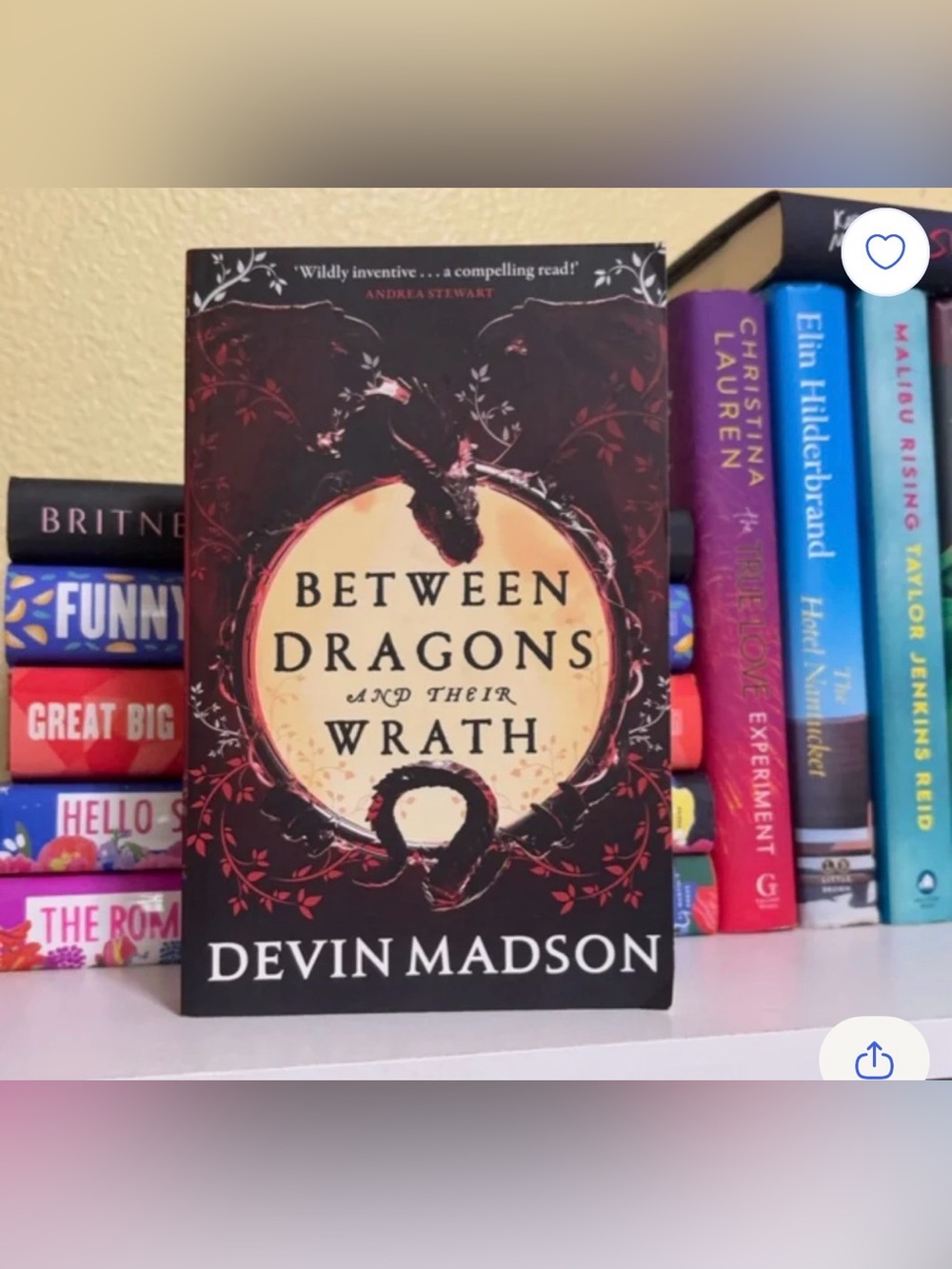 Between Dragons and Their Wrath by Devin Madson